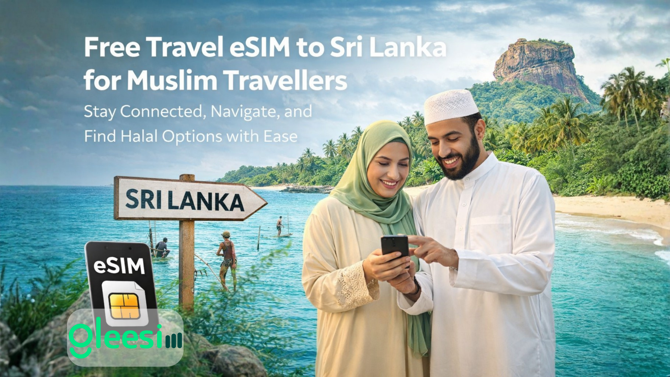 Free travel eSIM to Sri Lanka scaled