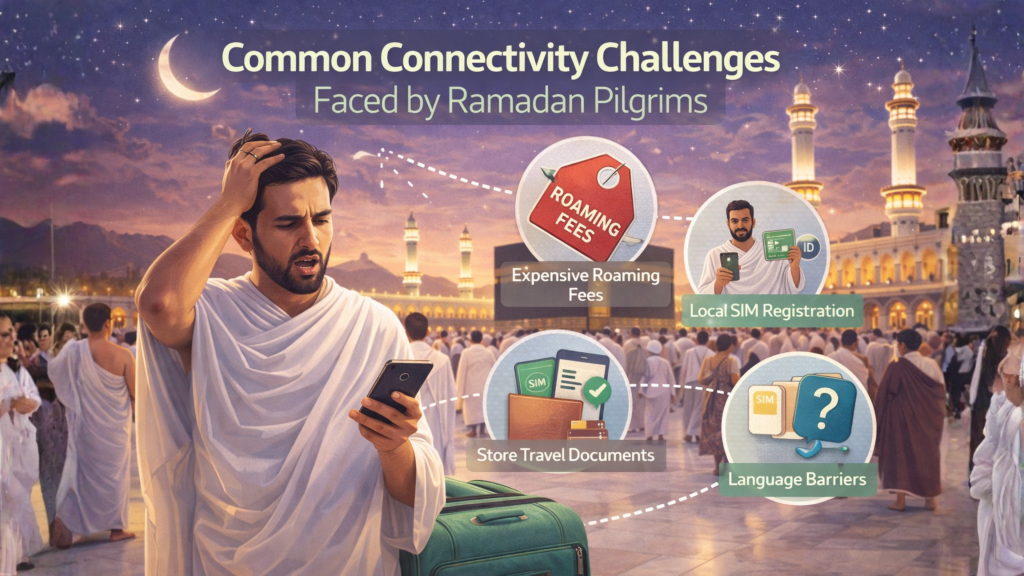 Common Connectivity Challenges Faced by Ramadan Pilgrims