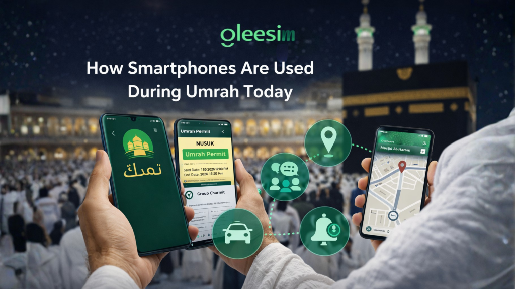 Ramadan Umrah Connectivity Guide: How to Stay Connected in Makkah & Madinah 1 How Smartphones Are Used During Umrah Today 1