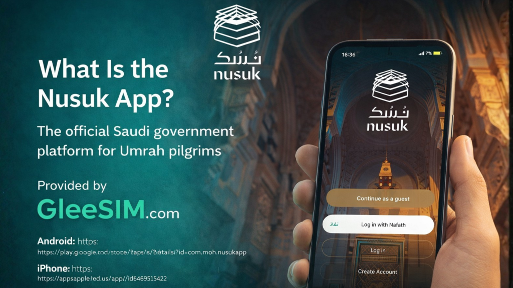 Nusuk App & eSIM Complete Guide for Umrah Pilgrims 1 What Is the Nusuk App