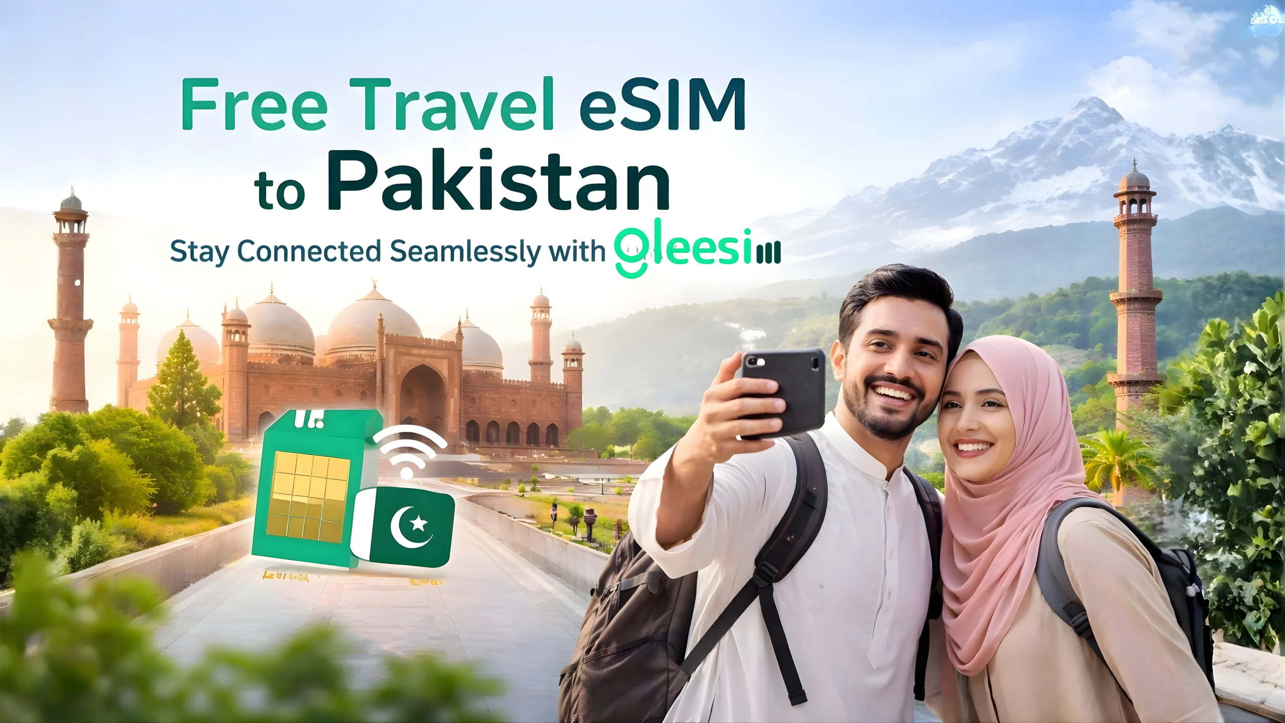 Free Travel eSIM to Pakistan