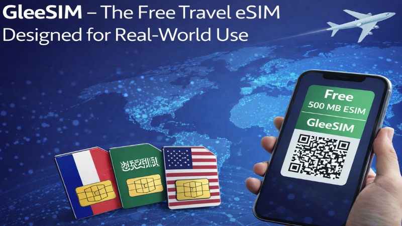 GleeSIM – The Free Travel eSIM Designed for Real World Use