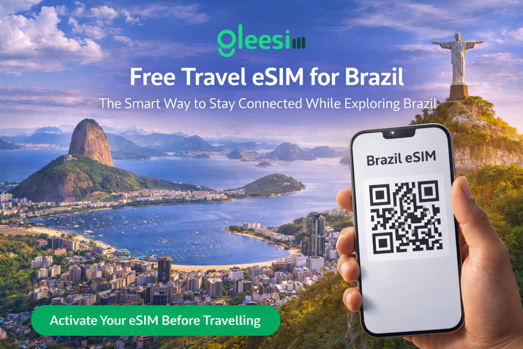 Free Travel eSIM for Brazil