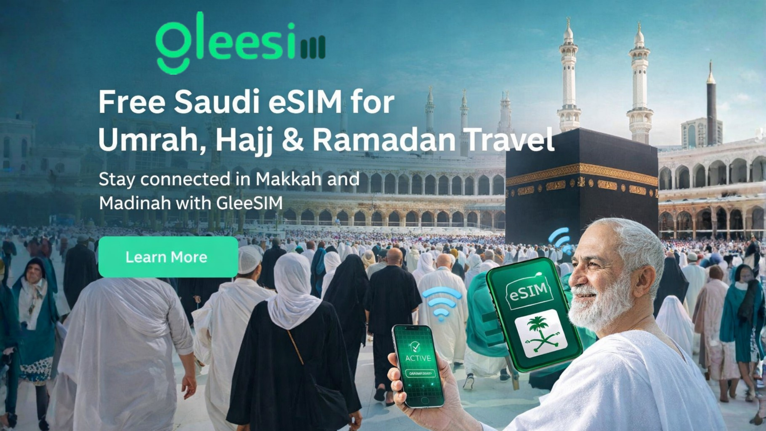 GleeSIM eSIM for Umrah