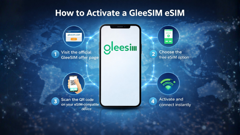 How to Activate a GleeSIM eSIM