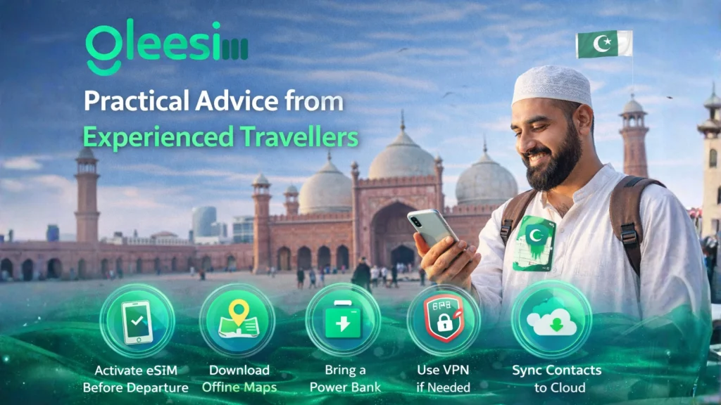 Free Travel eSIM to Pakistan (2026 Guide) | Trusted Connectivity for Muslim Travellers & Overseas Pakistanis 3 Practical Travel Tips