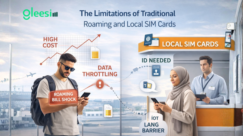 Travel with eSIM by GleeSIM