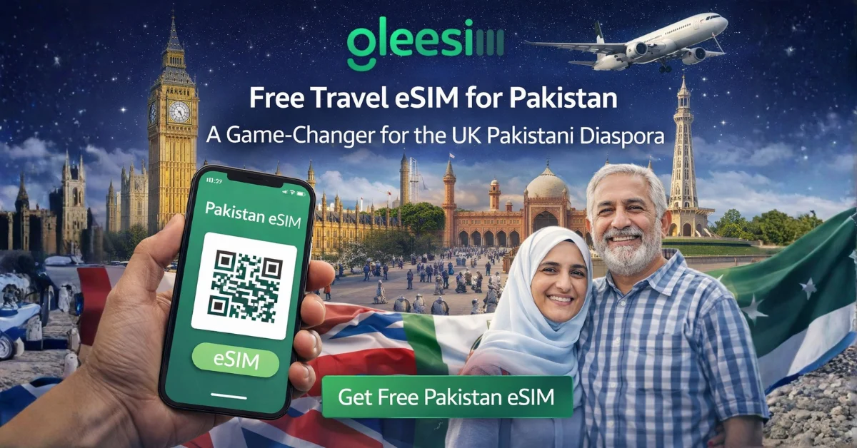Free GleeSIM Travel eSIM for Pakistan