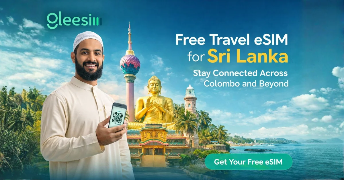 Free Travel eSIM for Sri Lanka