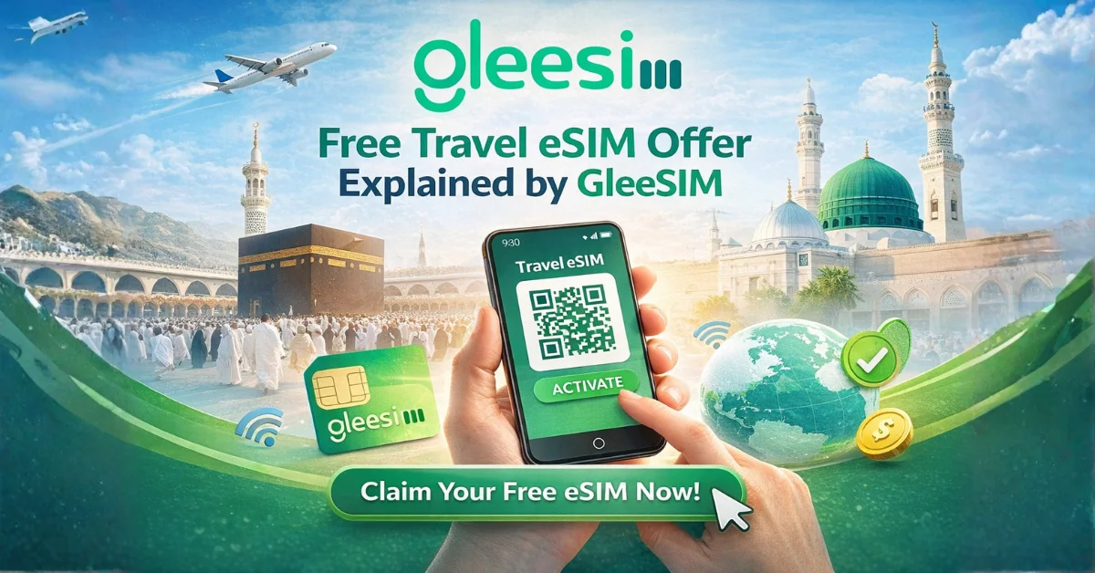 Free Travel eSIM Offer Explained by GleeSIM