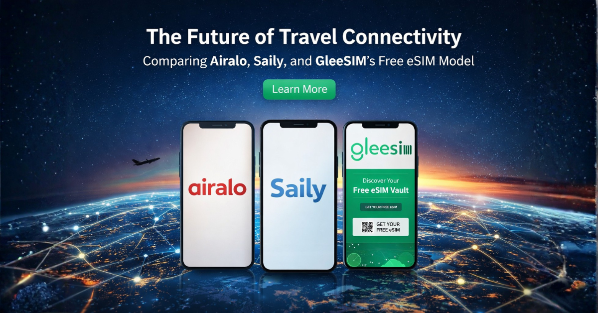 GleeSIM global eSIM connectivity for international travel
