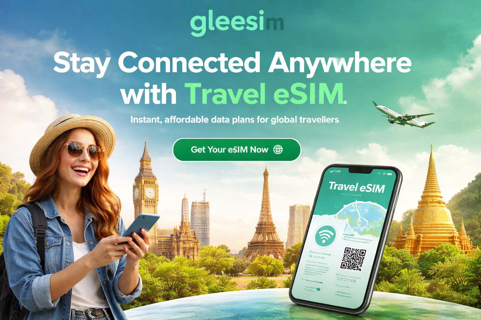 GleeSIM travel eSIM for global travelers and Hajj pilgrims
