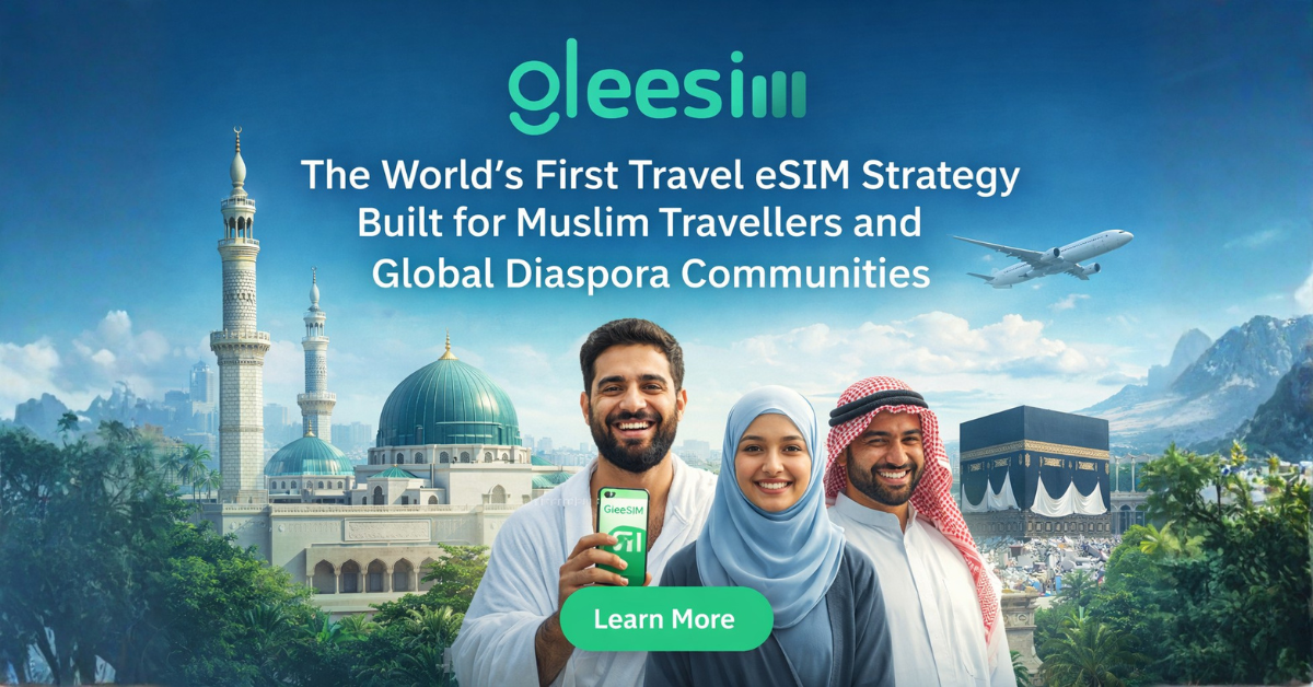 Reliable internet during Umrah with GleeSIM travel eSIM