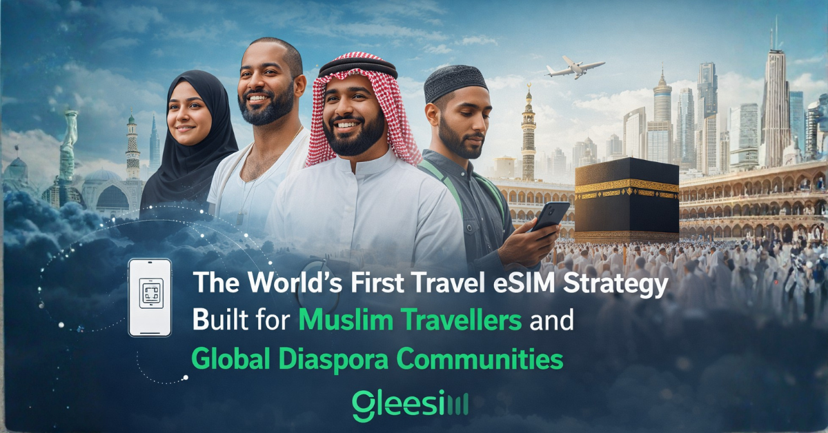 Free GleeSIM eSIM for Umrah travel instant activation