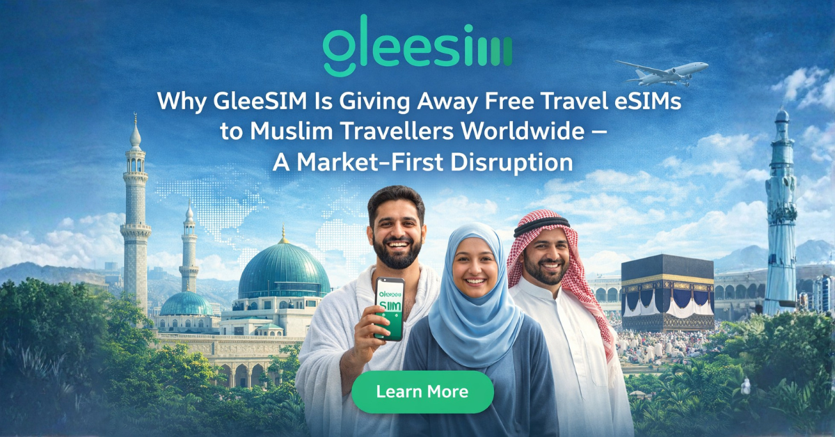 GleeSIM eSIM providing internet in Arafat during Hajj