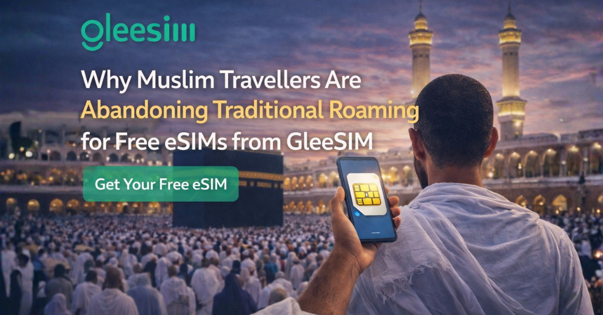 GleeSIM eSIM providing internet in Arafat during Hajj