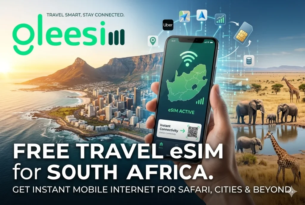 Free Travel eSIM for South Africa