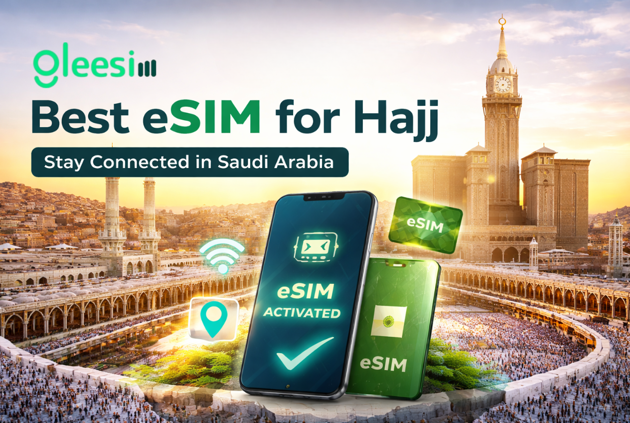 Stay connected in Arafat with GleeSIM travel eSIM