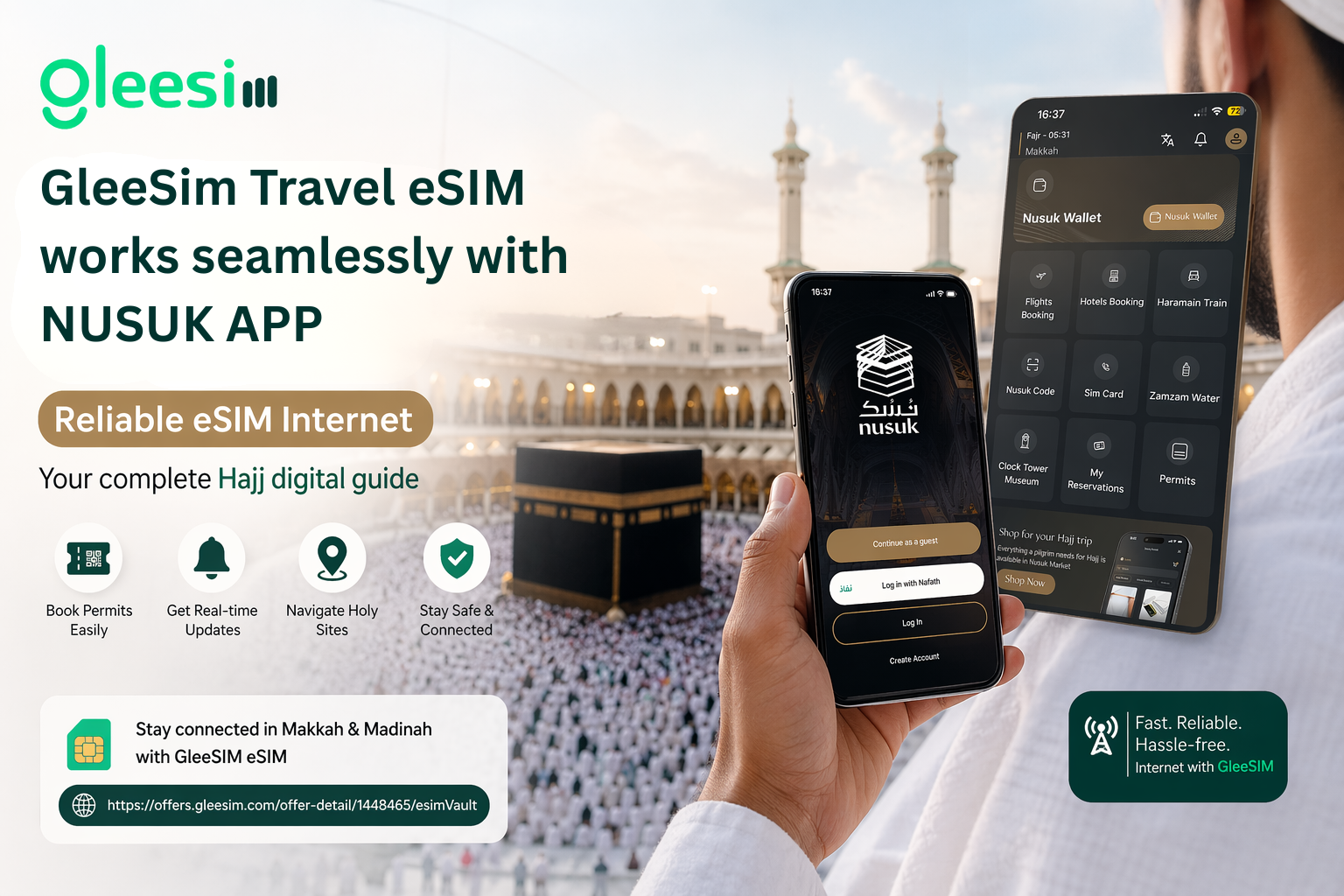 Download Nusuk App for pilgrimage permits and bookings