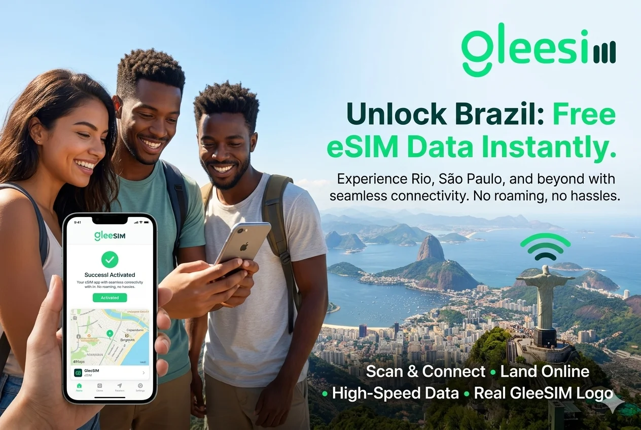 Free Travel eSIM for Brazil