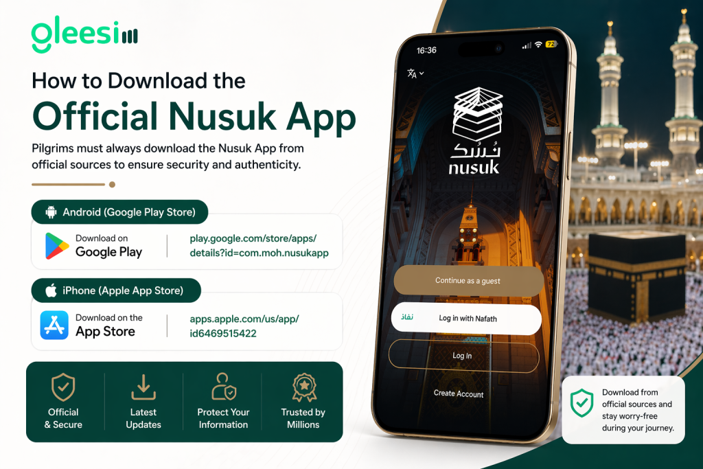 How to Download the Official Nusuk App