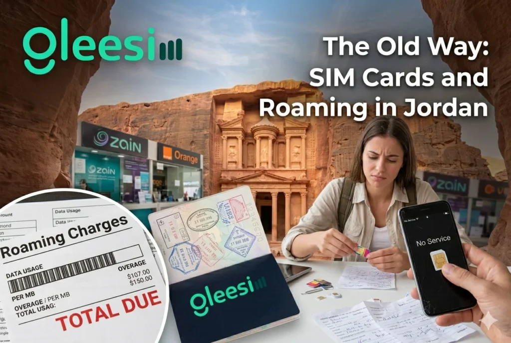 Stay Connected from Amman to Petra: Free Travel eSIM for Jordan Explained 1 The Old Way: SIM Cards and Roaming from Amman to Petra
