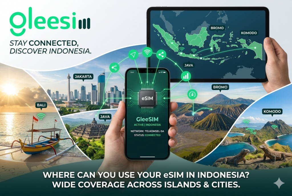 Where Can You Use Your eSIM in Indonesia