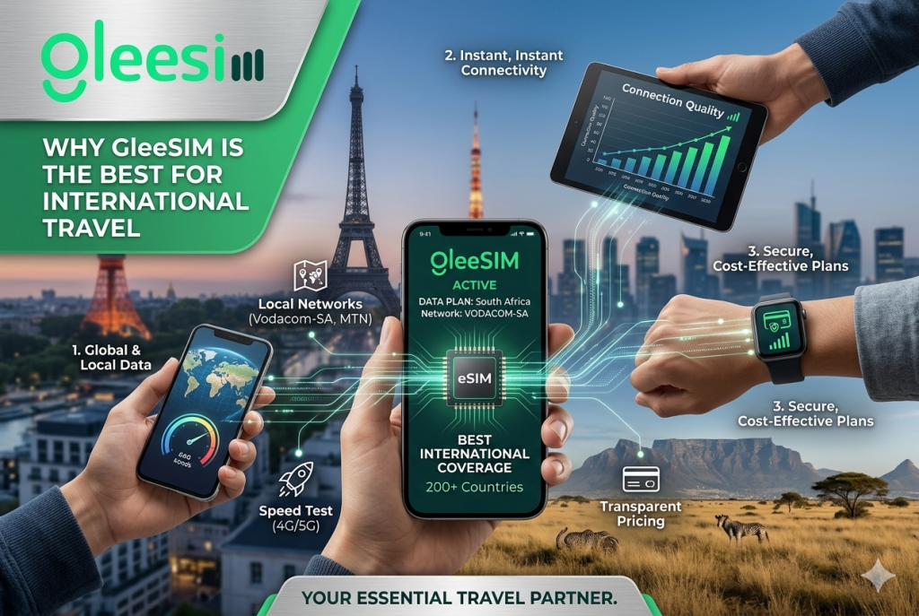 Why GleeSIM is the Best eSIM for International Travel