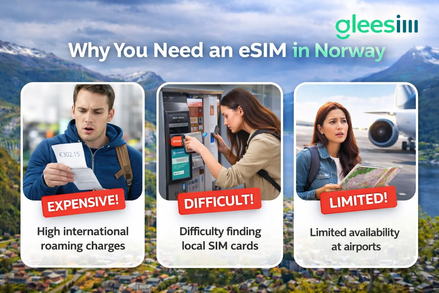 Best eSIM for Norway (2026) – Travel Guide for Tourists & Business Travelers 1 Why You Need an eSIM in Norway