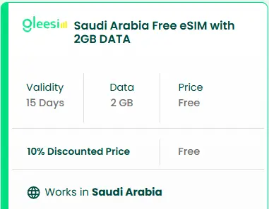 2gb free saudia esim