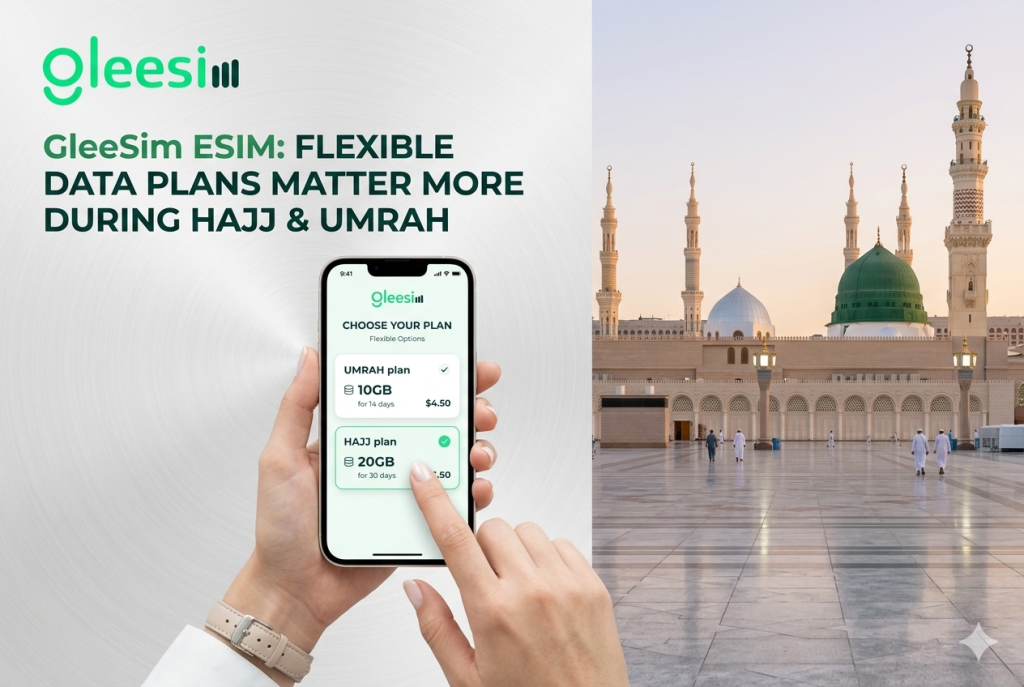 Flexible GleeSim Data Plans Matter More During Hajj and Umrah Than Many Travelers Expect