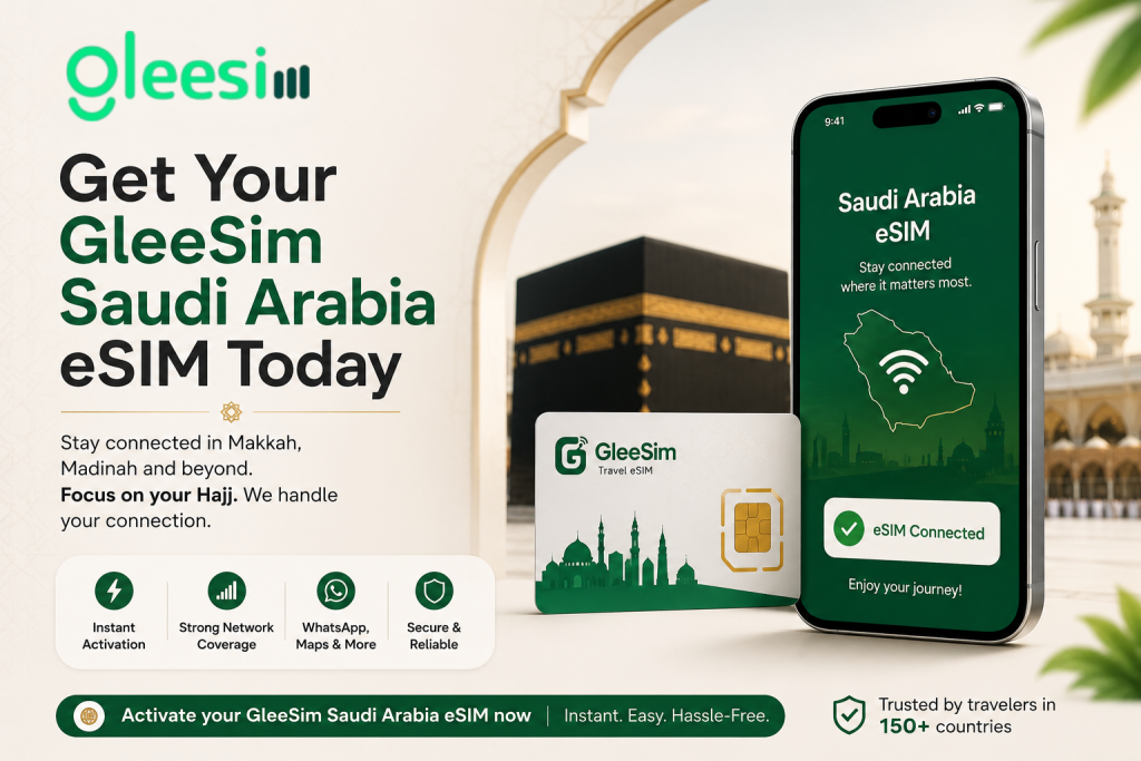 Get Your GleeSim Saudi Arabia eSIM Today