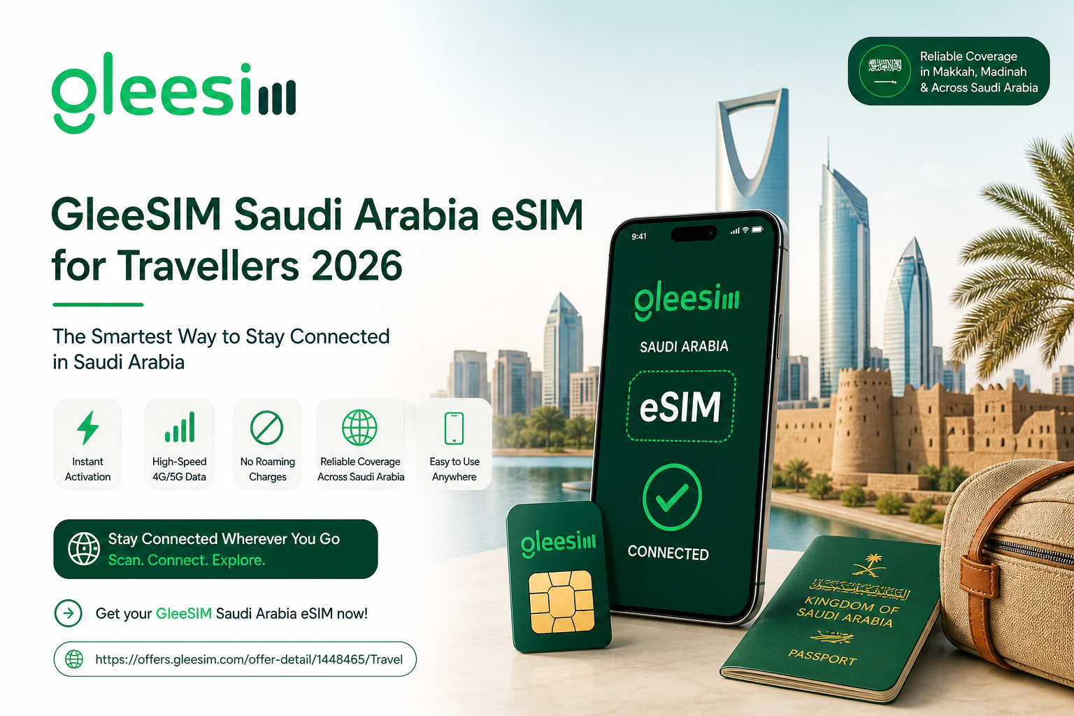 GleeSIM Saudi Arabia eSIM