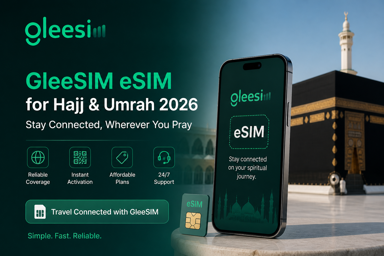 GleeSIM Hajj eSIM 2026