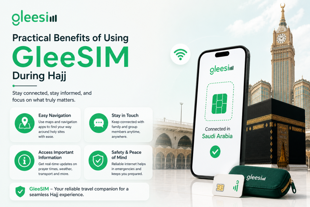 Practical Benefits of Using GleeSIM During Hajj