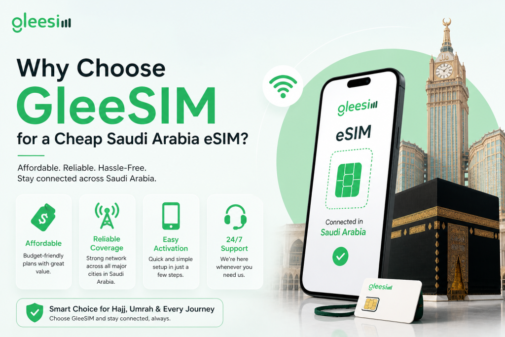 Why Choose GleeSIM for a Cheap Saudi Arabia eSIM