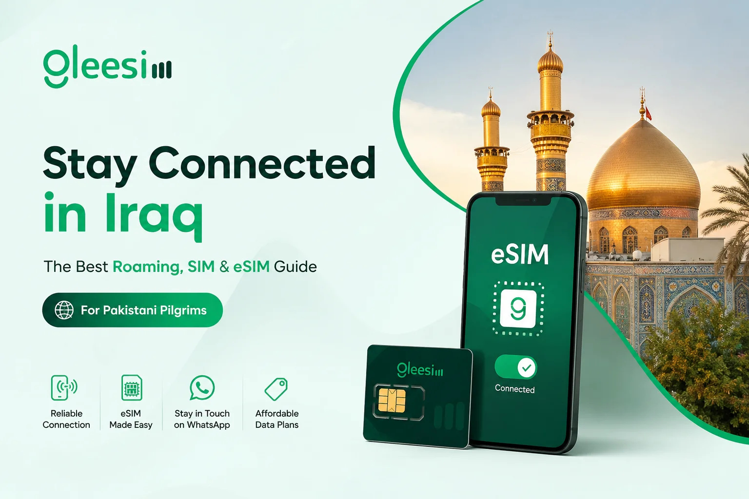 pakistan iraq ziyarah phone data whatsapp guide pilgrims