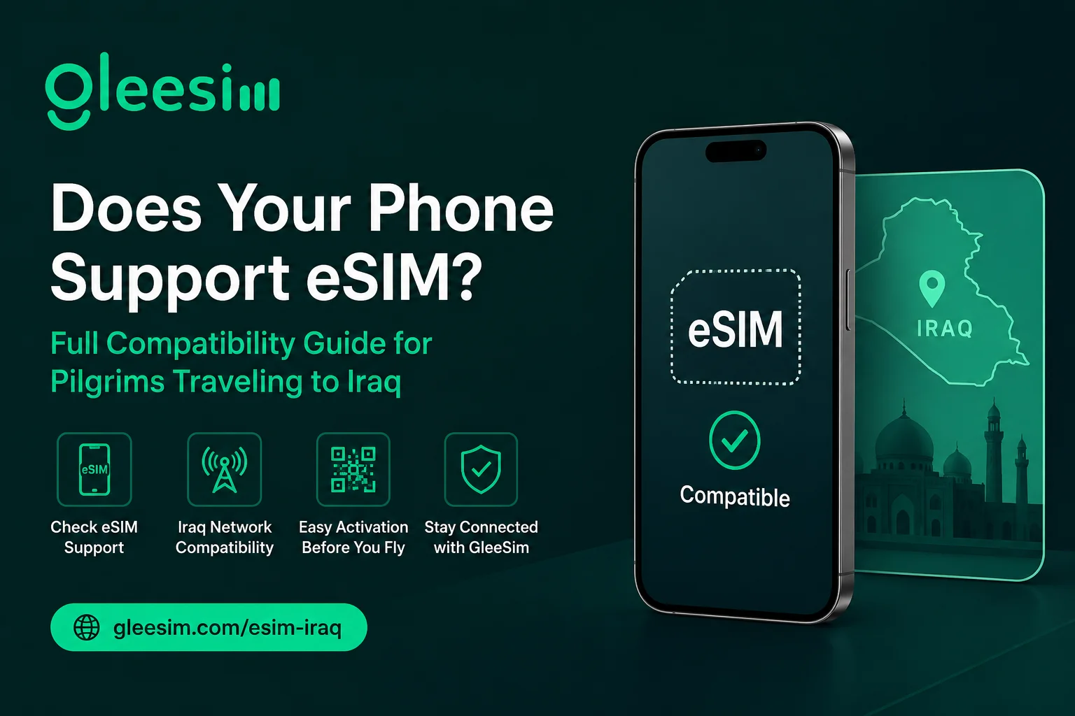 phone esim compatibility guide pilgrims iraq