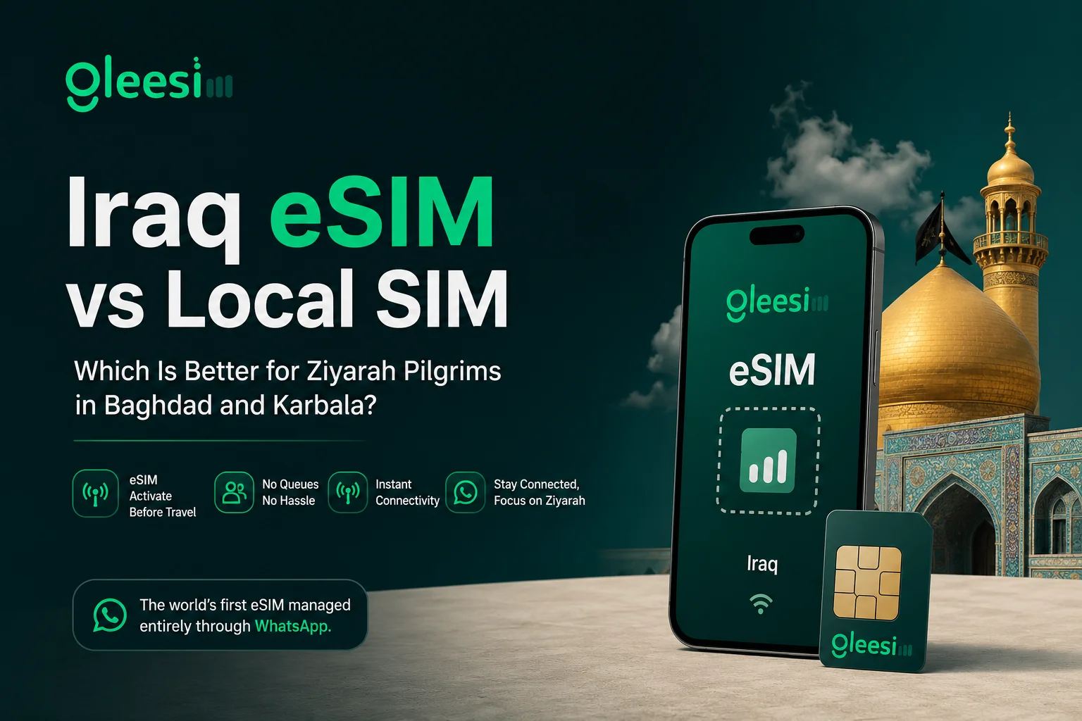 iraq esim vs local sim ziyarah karbala baghdad pilgrims