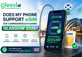eSIM for the Commonwealth Games Glasgow 2026
