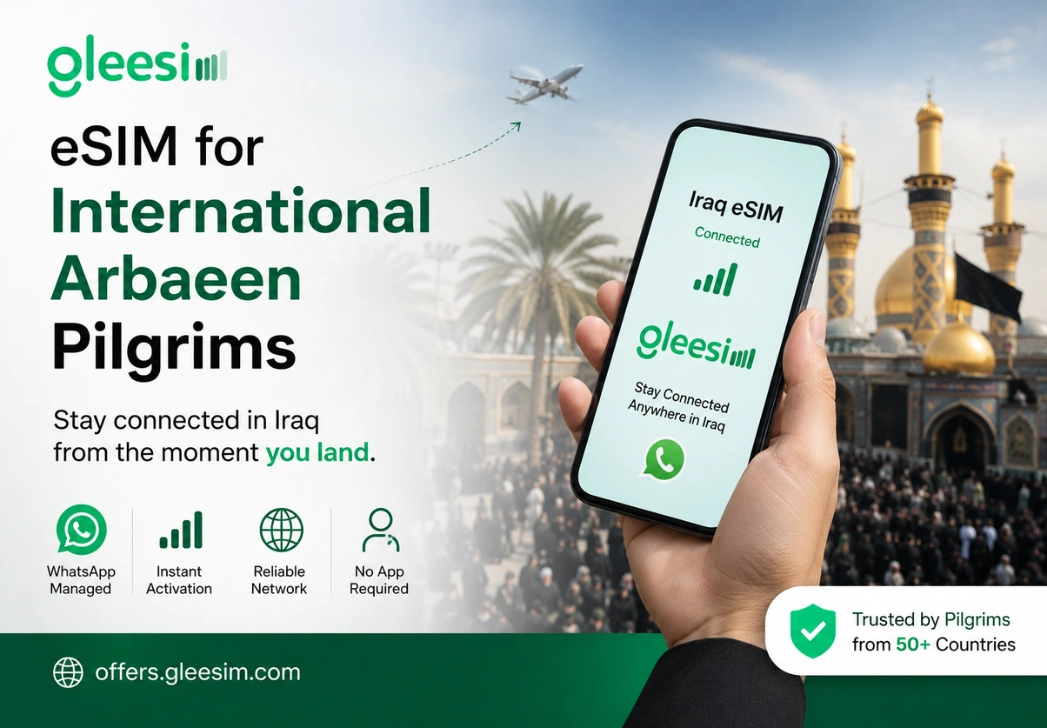 eSIM for International Arbaeen Pilgrims