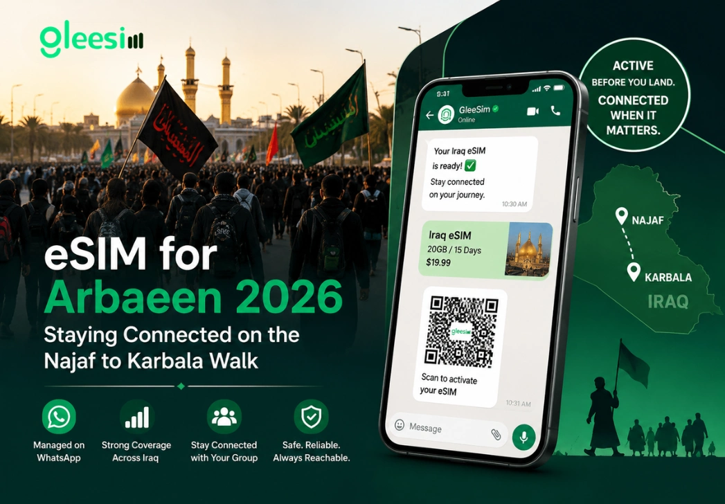 eSIM for Arbaeen 2026