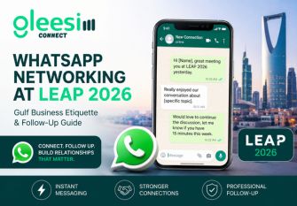 WhatsApp Business Etiquette for Networking at LEAP