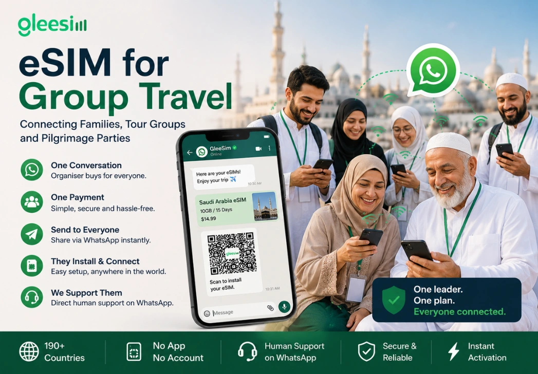 eSIM for group travel
