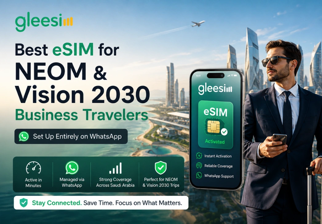 Best eSIM for NEOM and Vision 2030 Business Travellers