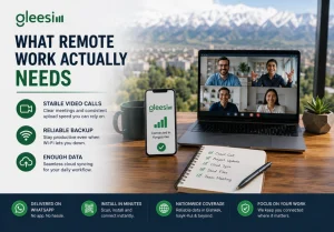 Reliable Kyrgyzstan eSIM for remote work, video calls, cloud access, and coworking in Bishkek.