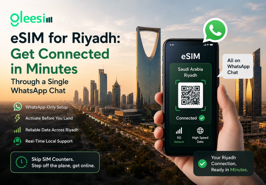 Riyadh eSIM Connectivity in Minutes