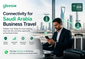 Reliable Saudi Arabia eSIM connectivity for business travel and NEOM projects