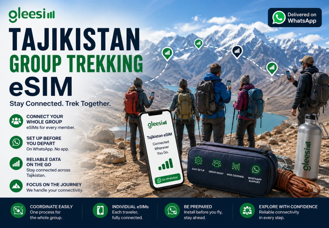 Tajikistan Group Trekking eSIM Adventure 4