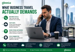 Reliable Kazakhstan eSIM for business meetings, cloud access, and mobile productivity.